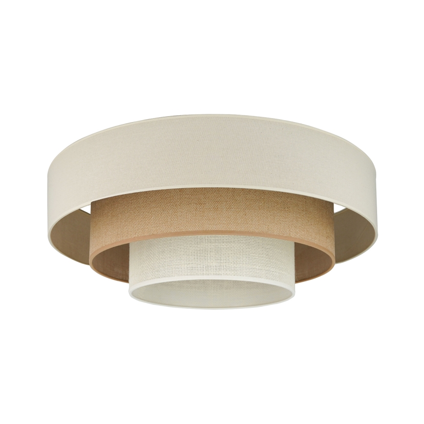 Brilagi - LED loftlampe DENVER LUNETA LED/12W/230V diameter 60 cm 3000K/4000K/6400K beige/cremefarvet