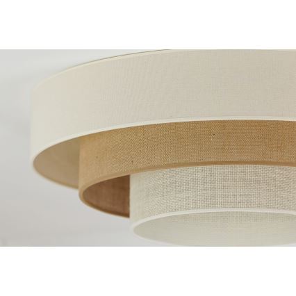 Brilagi - LED Loftlampe DENVER LUNETA LED/12W/230V Ø 60 cm 3000K/4000K/6400K beige/kremfarvet