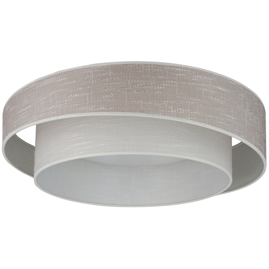 Brilagi - LED loftlampe DOVER SHINE LED/26W/230V diameter 60 cm grå/cremefarvet