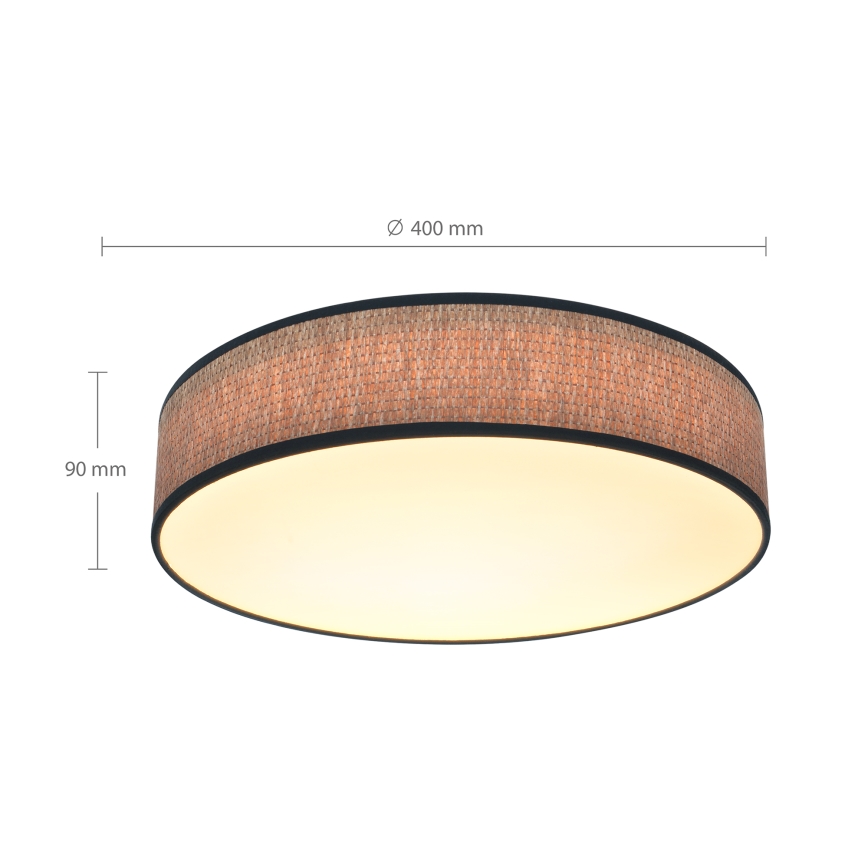 Brilagi - LED loftlampe dæmpbar ADELA LED/48W/230V 3000-6500K diameter 40 cm + fjernbetjening