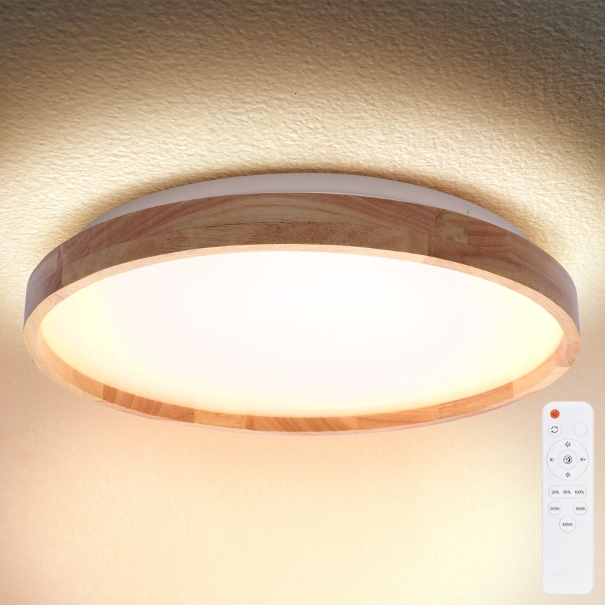 Brilagi - LED loftlampe dæmpbar ALSON LED/48W/230V 3000-6500K eg diameter 39,5 cm + fjernbetjening