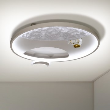 Brilagi - LED loftlampe dæmpbar ASTRO LED/20W/230V 3000/4000/6000K + fjernbetjening