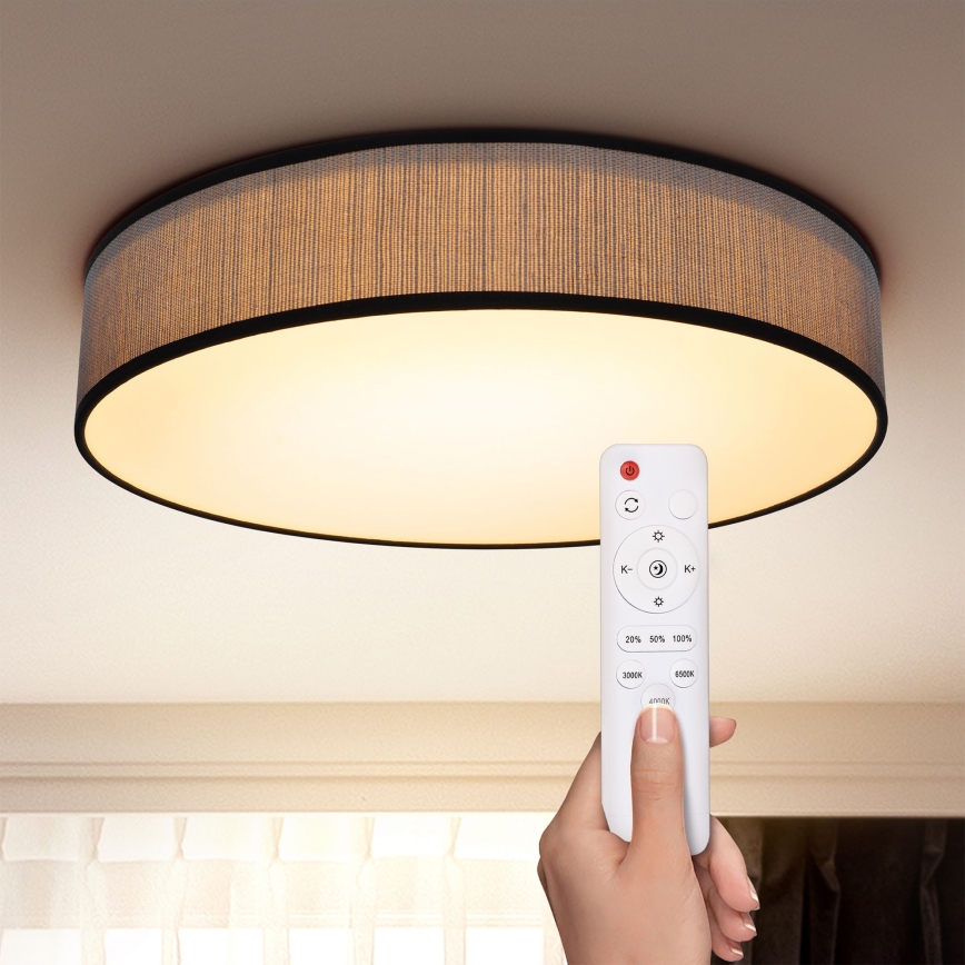 Brilagi - LED loftlampe dæmpbar AURORA LED/48W/230V 3000-6500K diameter 40 cm + fjernbetjening