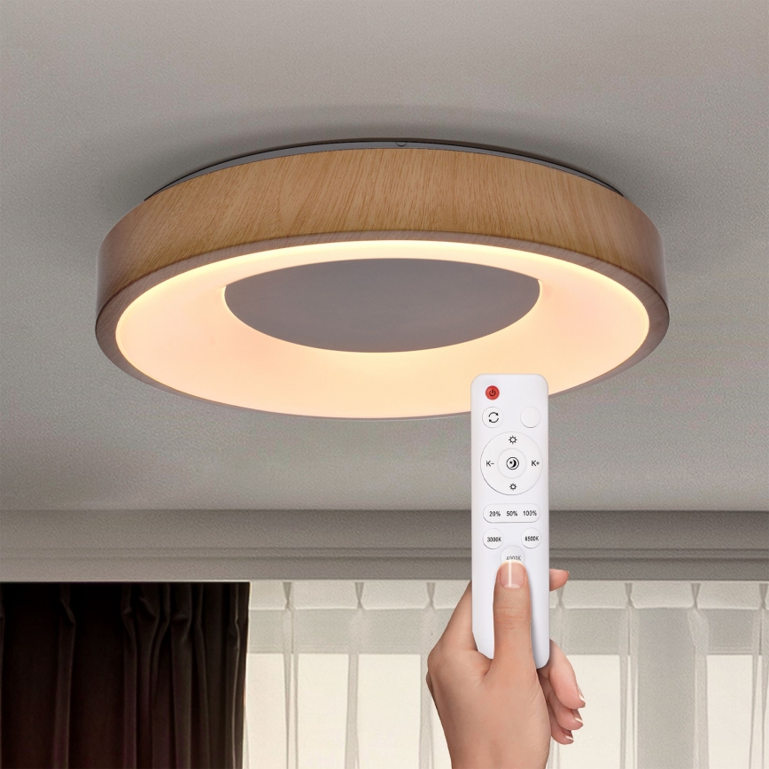 Brilagi - LED loftlampe dæmpbar DORIA LED/48W/230V 3000-6500K diameter 39 cm + fjernbetjening