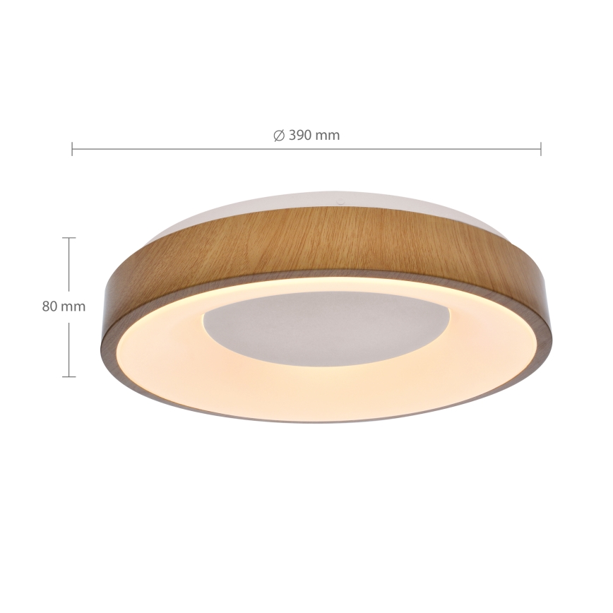 Brilagi - LED loftlampe dæmpbar DORIA LED/48W/230V 3000-6500K diameter 39 cm + fjernbetjening