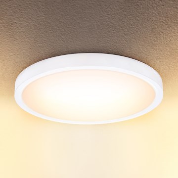 Brilagi - LED loftlampe dæmpbar ESTELA LED/48W/230V 3000-6500K ø 40 cm hvid + fjernbetjening