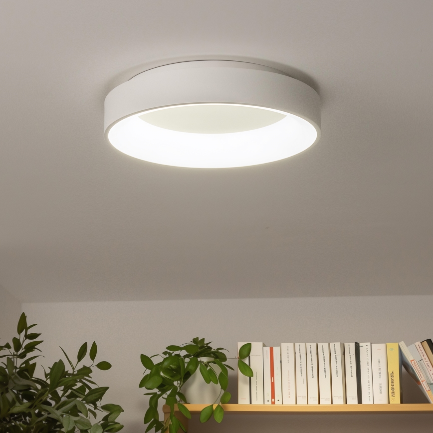 Brilagi - LED loftlampe dæmpbar FALCON LED/40W/230V 3000-6500K diam. 45 cm hvid + fjernbetjening