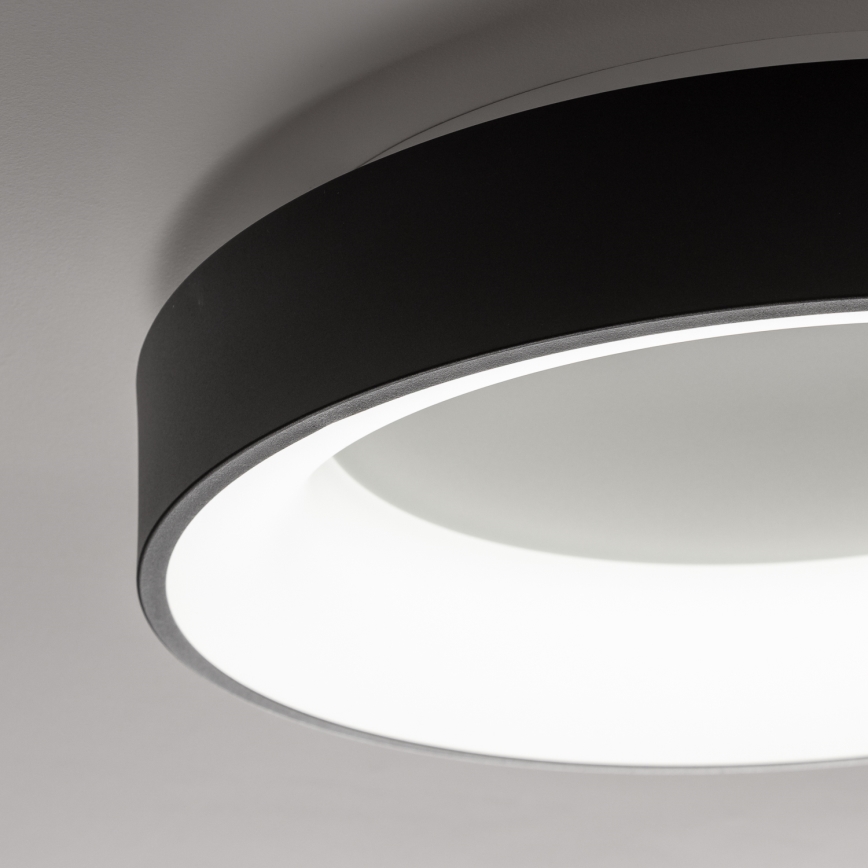 Brilagi - LED loftlampe dæmpbar FALCON LED/80W/230V 3000-6500K diam. 60 cm sort + fjernbetjening