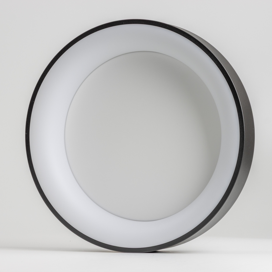 Brilagi - LED loftlampe dæmpbar FALCON LED/80W/230V 3000-6500K diam. 60 cm sort + fjernbetjening