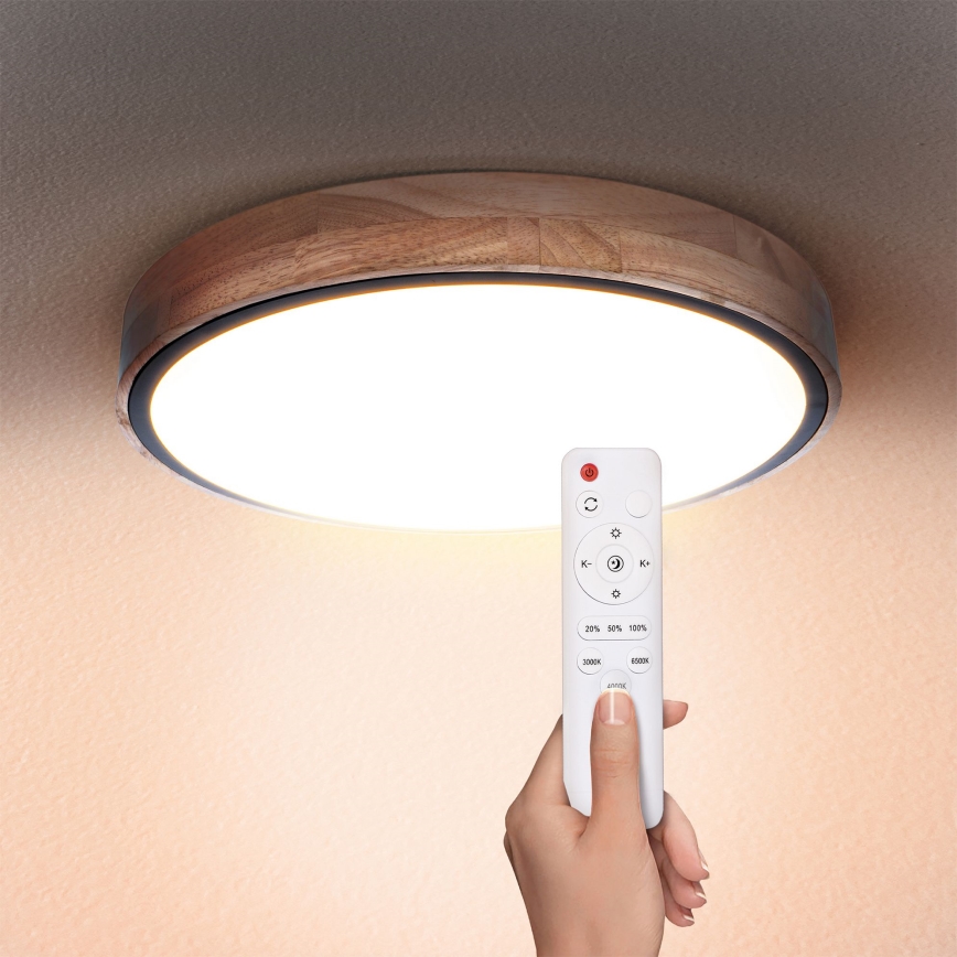 Brilagi - LED loftlampe dæmpbar GLORIA LED/48W/230V 3000-6500K eg diameter 40 cm + fjernbetjening