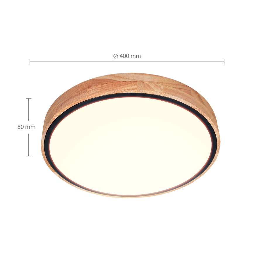 Brilagi - LED loftlampe dæmpbar GLORIA LED/48W/230V 3000-6500K eg diameter 40 cm + fjernbetjening