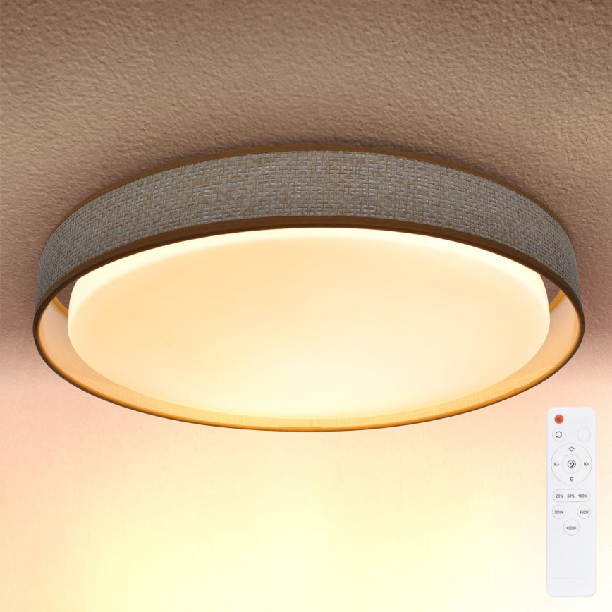 Brilagi - LED loftlampe dæmpbar KIANIA LED/48W/230V 3000-6500K diameter 43 cm + fjernbetjening