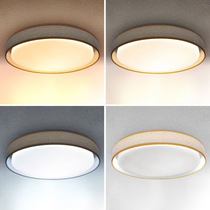 Brilagi - LED loftlampe dæmpbar KIANIA LED/48W/230V 3000-6500K diameter 43 cm + fjernbetjening