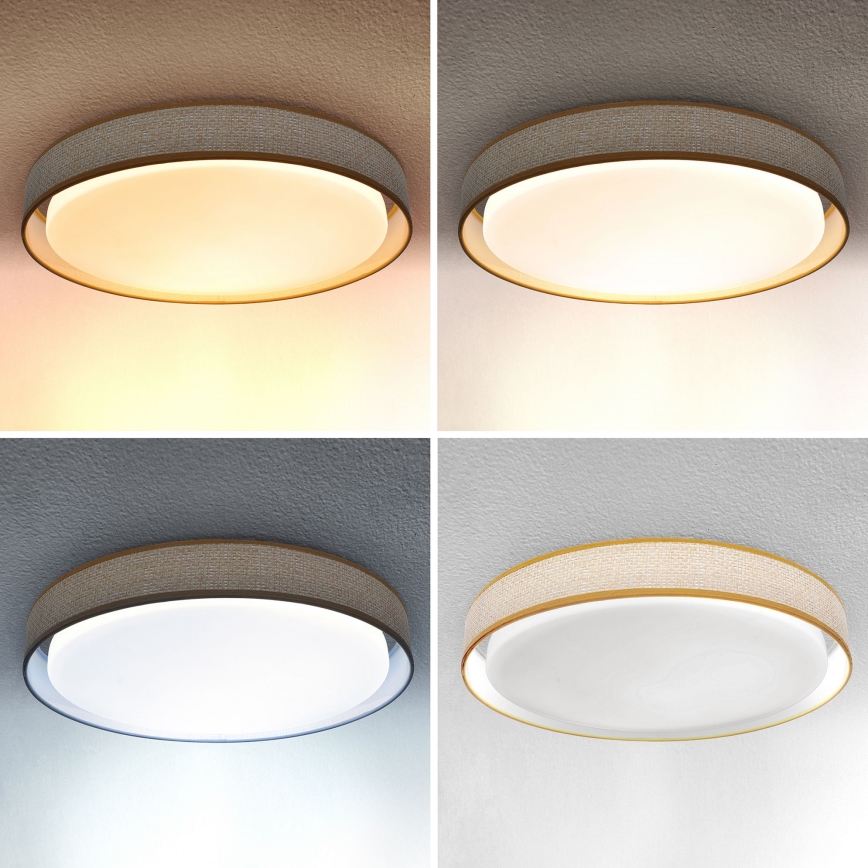 Brilagi - LED loftlampe dæmpbar KIANIA LED/48W/230V 3000-6500K diameter 43 cm + fjernbetjening