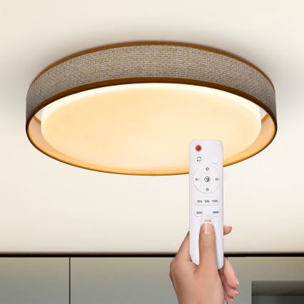 Brilagi - LED loftlampe dæmpbar KIANIA LED/48W/230V 3000-6500K diameter 43 cm + fjernbetjening
