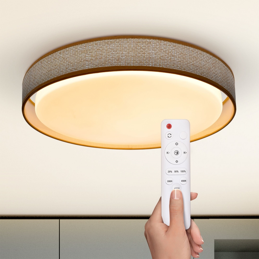 Brilagi - LED loftlampe dæmpbar KIANIA LED/48W/230V 3000-6500K diameter 43 cm + fjernbetjening