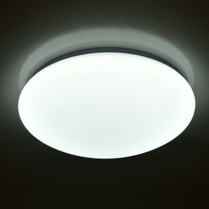 Brilagi - LED loftlampe dæmpbar MILKY LED/24W/230V + fjernbetjening 3000K-6500K