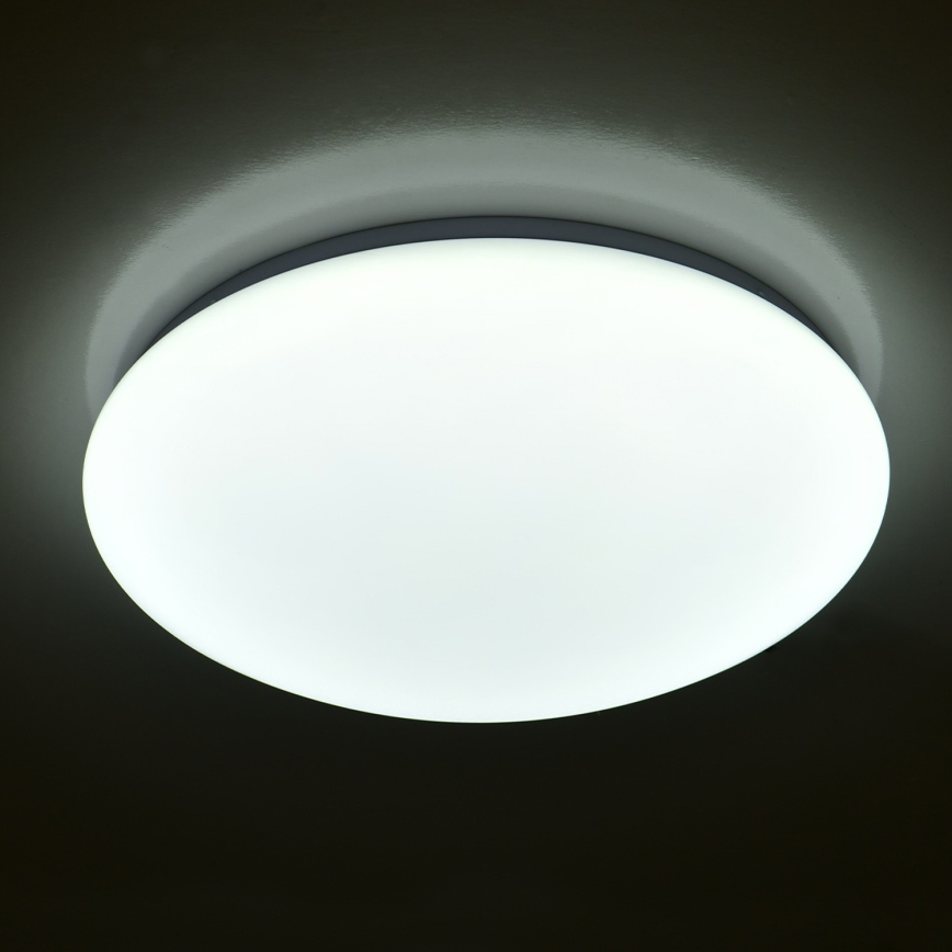 Brilagi - LED loftlampe dæmpbar MILKY LED/24W/230V + fjernbetjening 3000K-6500K