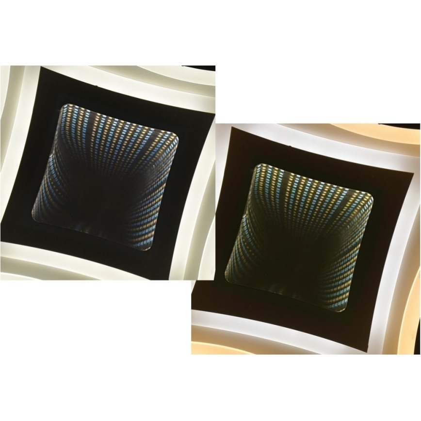 Brilagi - LED loftlampe dæmpbar MODERN LED/102W/230V 2700-6500K 50x50 cm + fjernbetjening