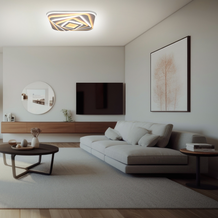 Brilagi - LED loftlampe dæmpbar MODERN LED/210W/230V 2700-6500K 55x55 cm + fjernbetjening