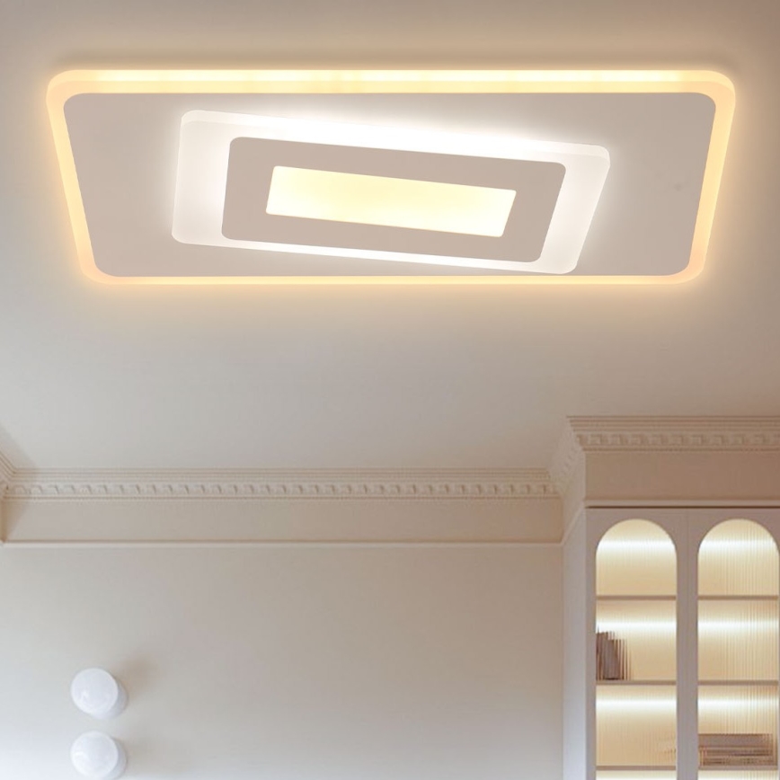 Brilagi - LED loftlampe dæmpbar MODERN LED/51W/230V 2700-6500K 20x40 cm + fjernbetjening