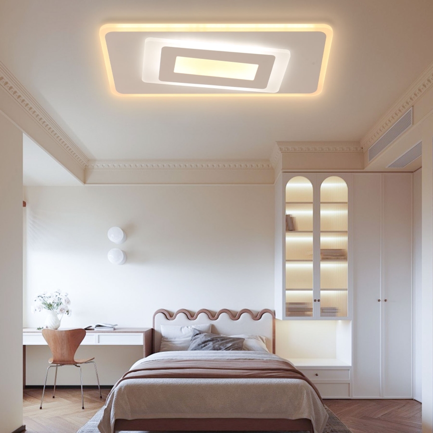 Brilagi - LED loftlampe dæmpbar MODERN LED/51W/230V 2700-6500K 20x40 cm + fjernbetjening