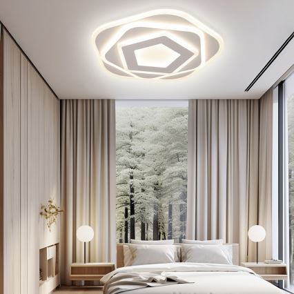 Brilagi - LED loftlampe dæmpbar MODERN LED/64W/230V 2700-6500K + fjernbetjening