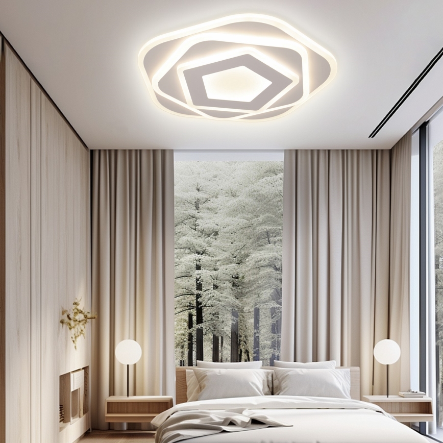 Brilagi - LED loftlampe dæmpbar MODERN LED/64W/230V 2700-6500K + fjernbetjening