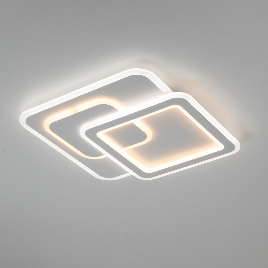 Brilagi - LED loftlampe dæmpbar MODERN LED/80W/230V 2700-6500K 52,5x52,5 cm + fjernbetjening