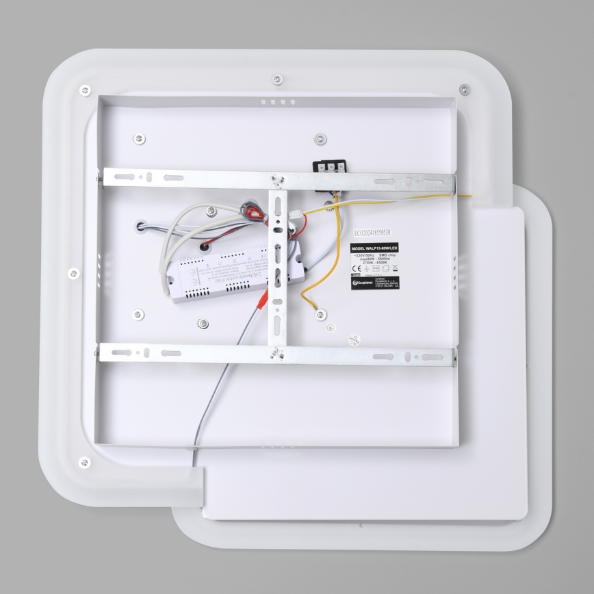 Brilagi - LED loftlampe dæmpbar MODERN LED/80W/230V 2700-6500K 52,5x52,5 cm + fjernbetjening
