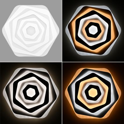 Brilagi - LED loftlampe dæmpbar MODERN LED/85W/230V 2700-6500K diameter 53 cm + fjernbetjening