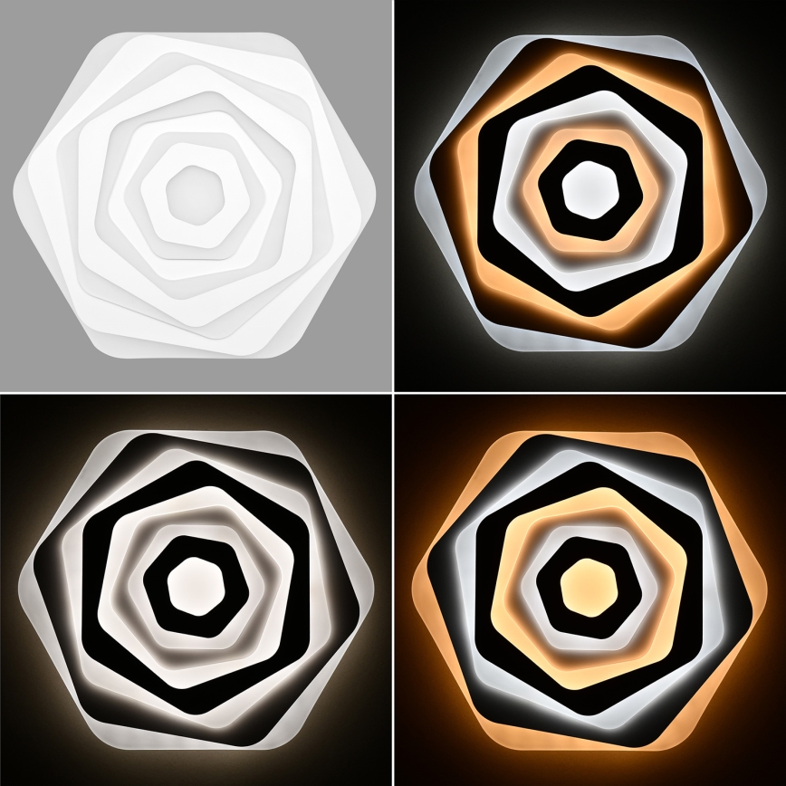 Brilagi - LED loftlampe dæmpbar MODERN LED/85W/230V 2700-6500K diameter 53 cm + fjernbetjening