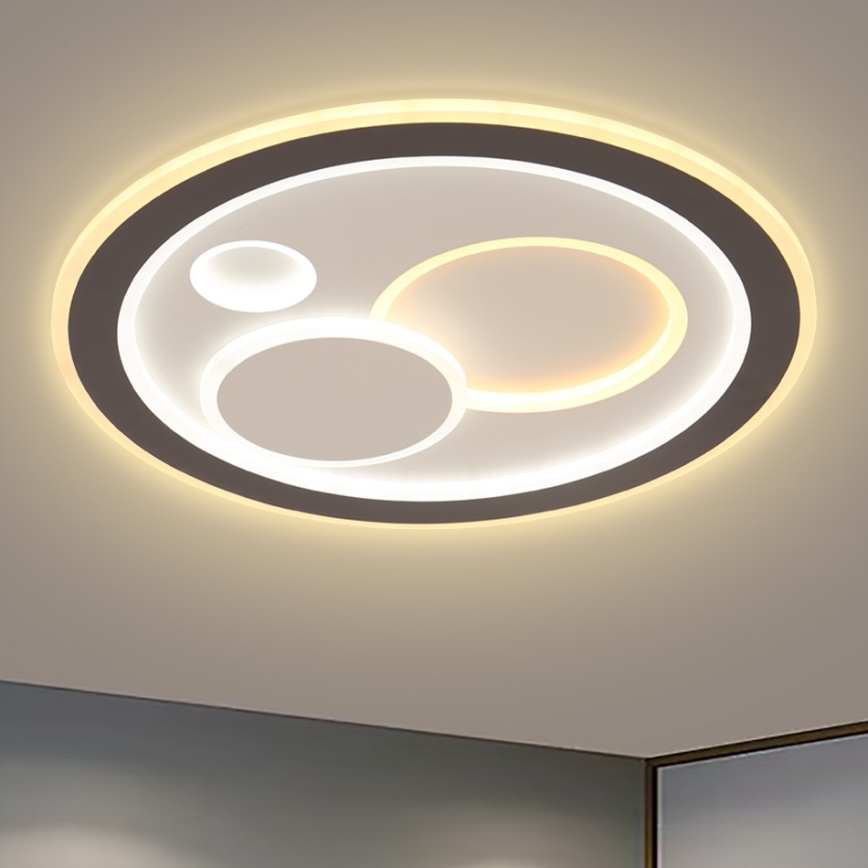 Brilagi - LED loftlampe dæmpbar MODERN LED/89W/230V 2700-6500K + fjernbetjening
