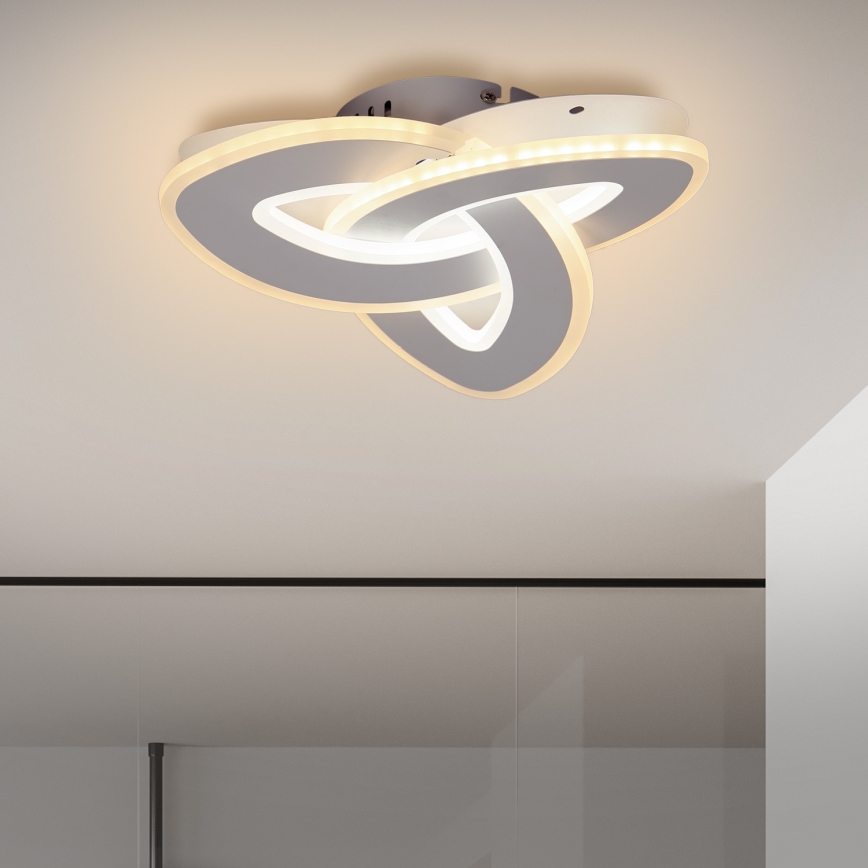 Brilagi - LED loftlampe dæmpbar MODERN MINI LED/49W/230V 3000/4000/6000K 30x30 cm + fjernbetjening