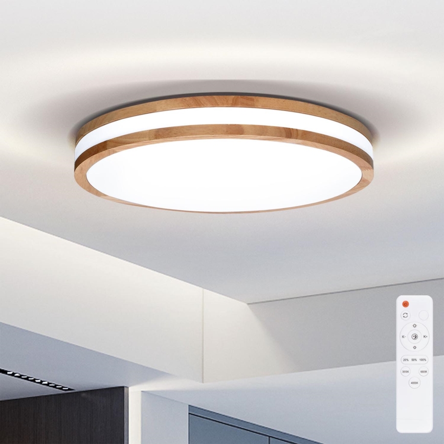 Brilagi - LED loftlampe dæmpbar MOLINA LED/48W/230V 3000-6500K eg diameter 38 cm + fjernbetjening