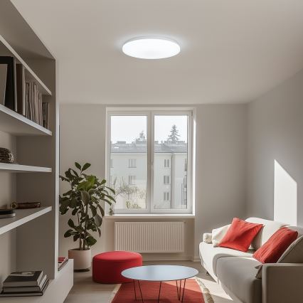 Brilagi - LED loftlampe dæmpbar OPAL LED/24W/230V  3000/4000/6500K + fjernbetjening