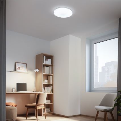 Brilagi - LED loftlampe dæmpbar OPAL LED/24W/230V  3000/4000/6500K + fjernbetjening
