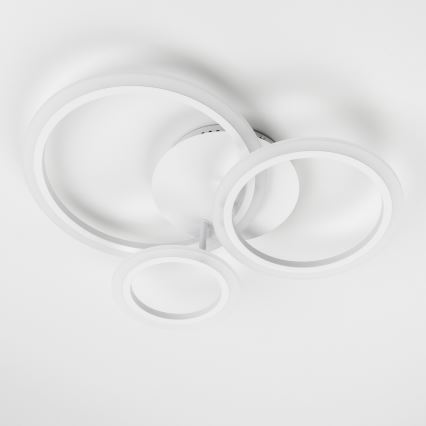 Brilagi - LED loftlampe dæmpbar ORBITS LED/40W/230V 3000-6500K hvid + fjernbetjening