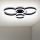 Brilagi - LED loftlampe dæmpbar ORBITS LED/49W/230V 3000/4000/6000K + fjernbetjening