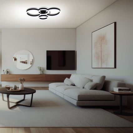 Brilagi - LED loftlampe dæmpbar ORBITS LED/49W/230V 3000/4000/6000K + fjernbetjening