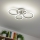 Brilagi - LED loftlampe dæmpbar ORBITS LED/50W/230V 3000-6500K antracit + fjernbetjening