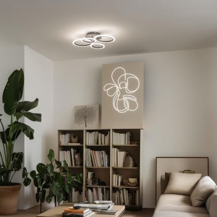 Brilagi - LED loftlampe dæmpbar ORBITS LED/50W/230V 3000-6500K + fjernbetjening