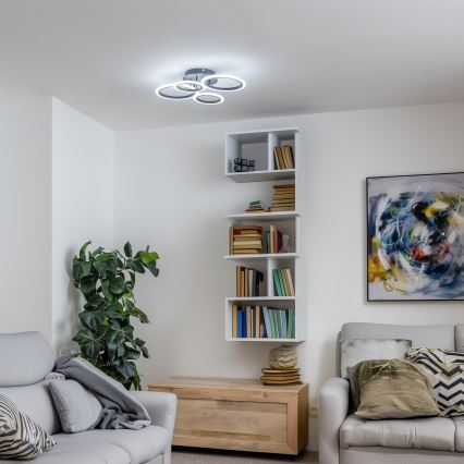 Brilagi - LED loftlampe dæmpbar ORBITS LED/50W/230V 3000-6500K + fjernbetjening