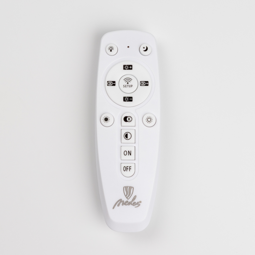 Brilagi - LED loftlampe dæmpbar ORBITS LED/85W/230V 3000-6500K antracit + fjernbetjening