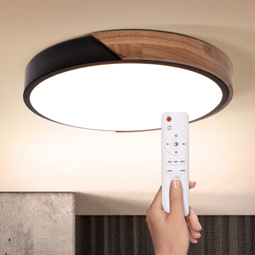 Brilagi - LED loftlampe dæmpbar PILANA LED/48W/230V 3000-6500K eg diameter 40 cm + fjernbetjening