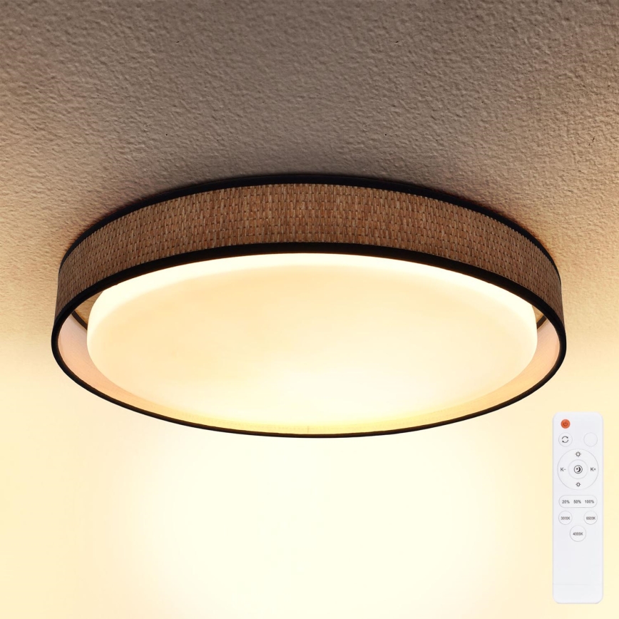 Brilagi - LED loftlampe dæmpbar PILAR LED/48W/230V 3000-6500K diameter 43 cm + fjernbetjening