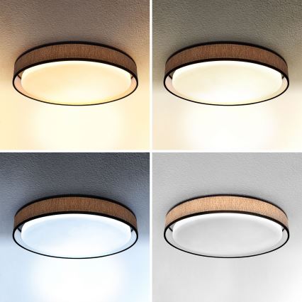 Brilagi - LED loftlampe dæmpbar PILAR LED/48W/230V 3000-6500K diameter 43 cm + fjernbetjening