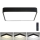 Brilagi - LED loftlampe dæmpbar POOL LED/36W/230V 3000-6000K 40x40 cm sort + fjernbetjening