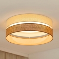 Brilagi - LED loftlampe dæmpbar ROYAL YUTE LED/24W/230V diameter 45 cm 3000/4000/6500K beige/cremefarvet  + fjernbetjening