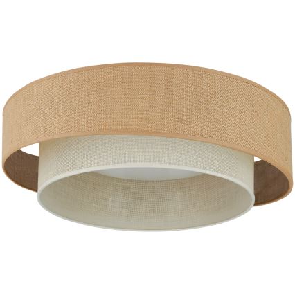 Brilagi - LED loftlampe dæmpbar SHINE LED/24W/230V diameter 60 cm 3000/4000/6500K beige/cremefarvet + fjernbetjening